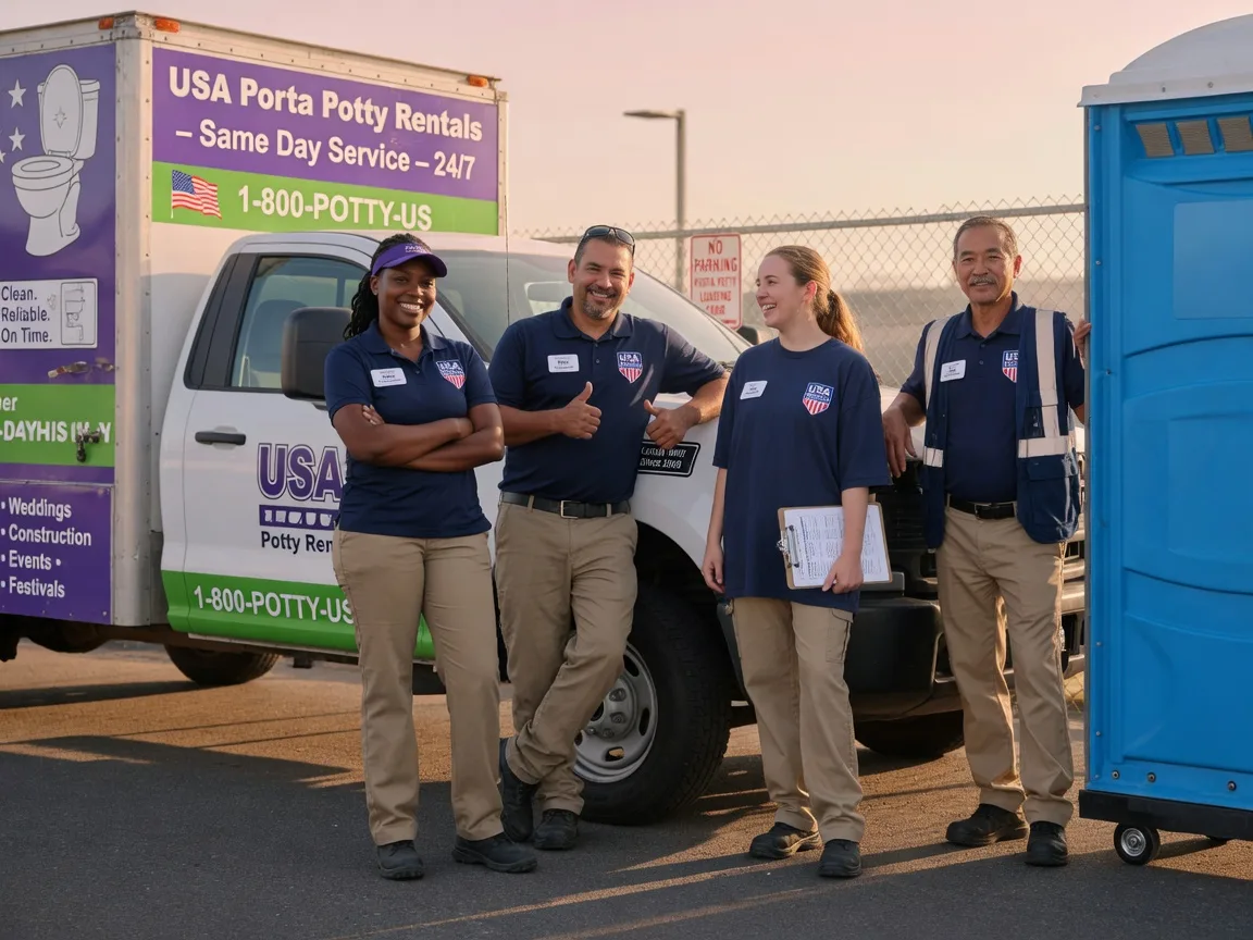 Porta Potty Rental company in Fallston, NC